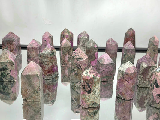 Crystal Towers - Pink Cobalt Calcite