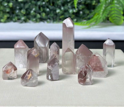 Crystal Tower / Point - Pink Lithium
