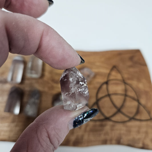 Crystal Tower / Point - Pink Lithium