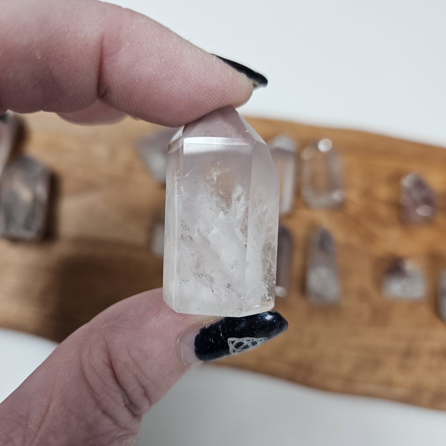 Crystal Tower / Point - Pink Lithium