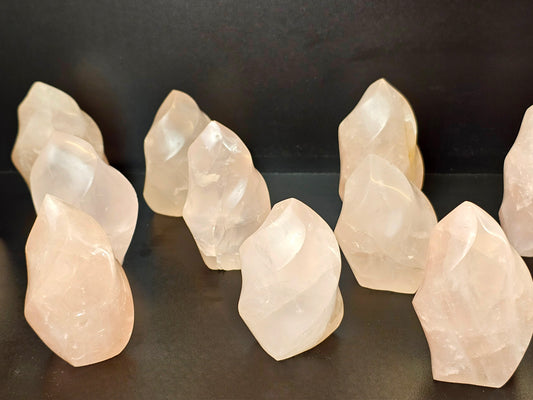 Crystal Flame - Rose Quartz