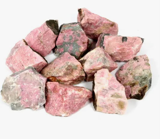 Crystals - Rough Cut - Rhodonite