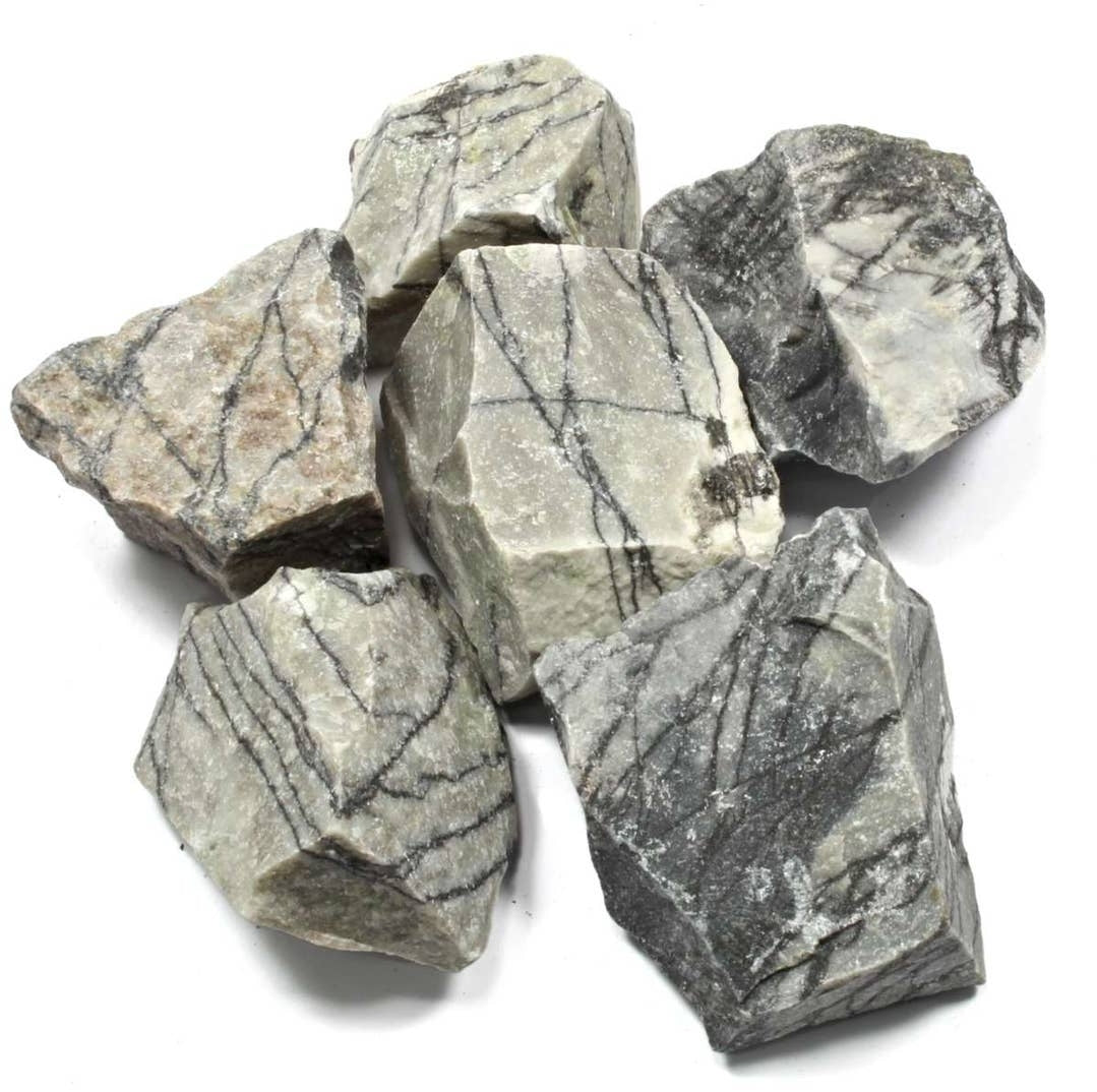 Crystals - Rough Cut - Spider Web Jasper