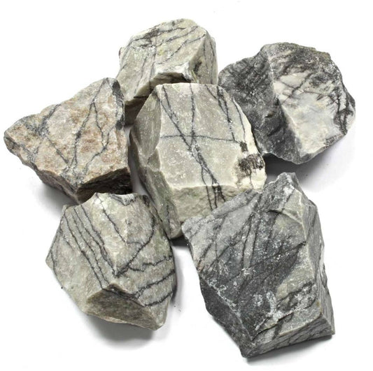 Crystals - Rough Cut - Spider Web Jasper