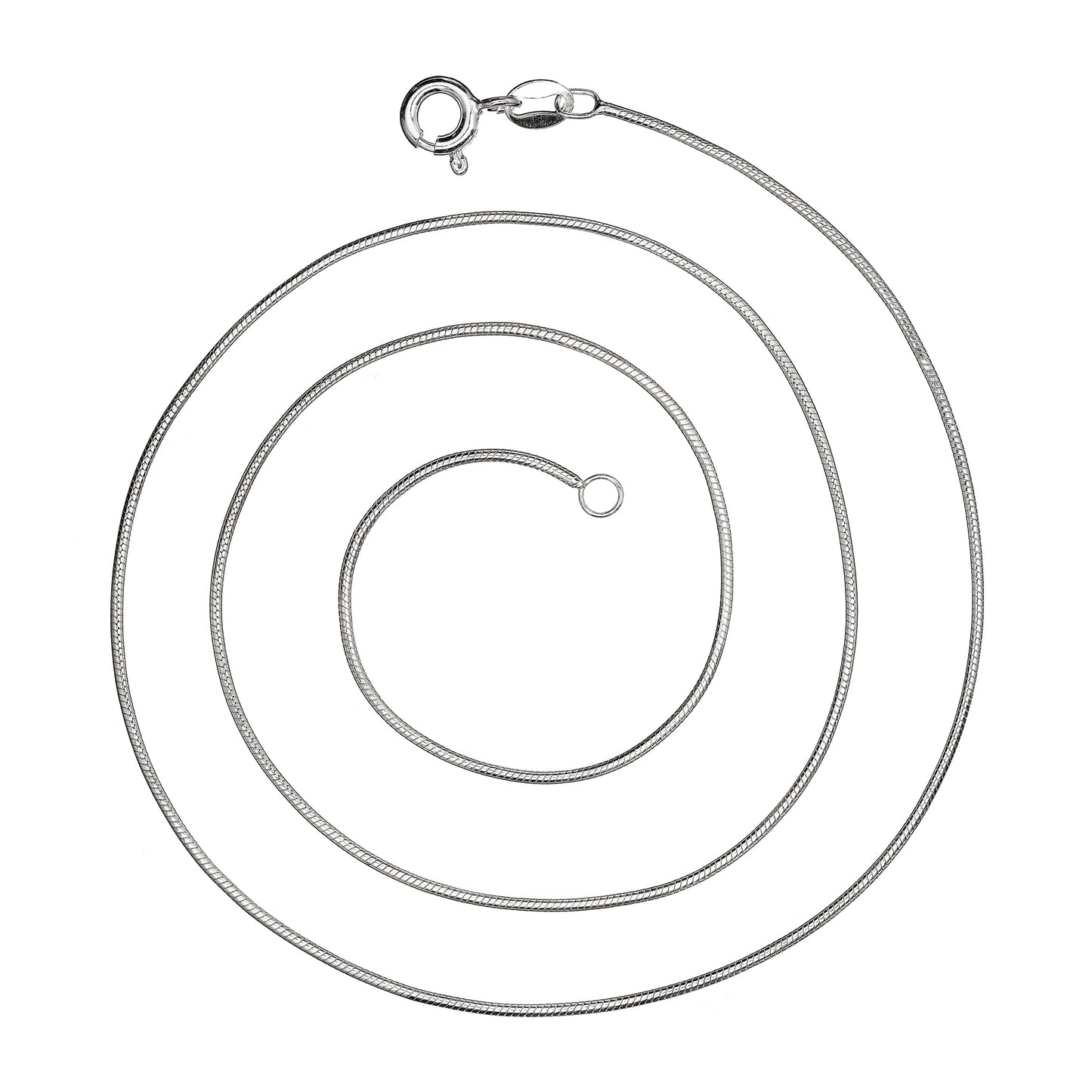 Silver Necklace - Celtic Moon