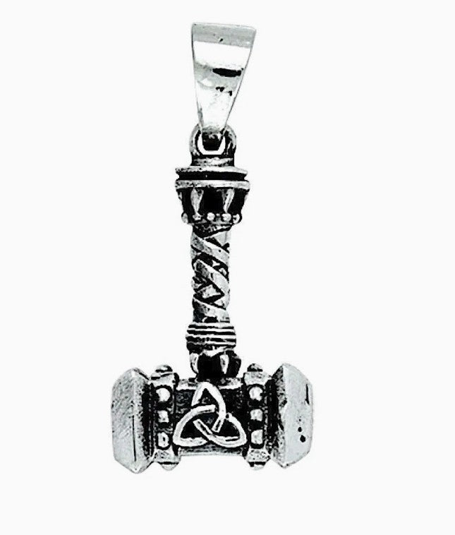 Silver Pendant - Thor Hammer