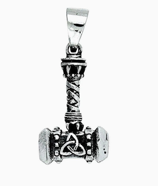 Silver Pendant - Thor Hammer