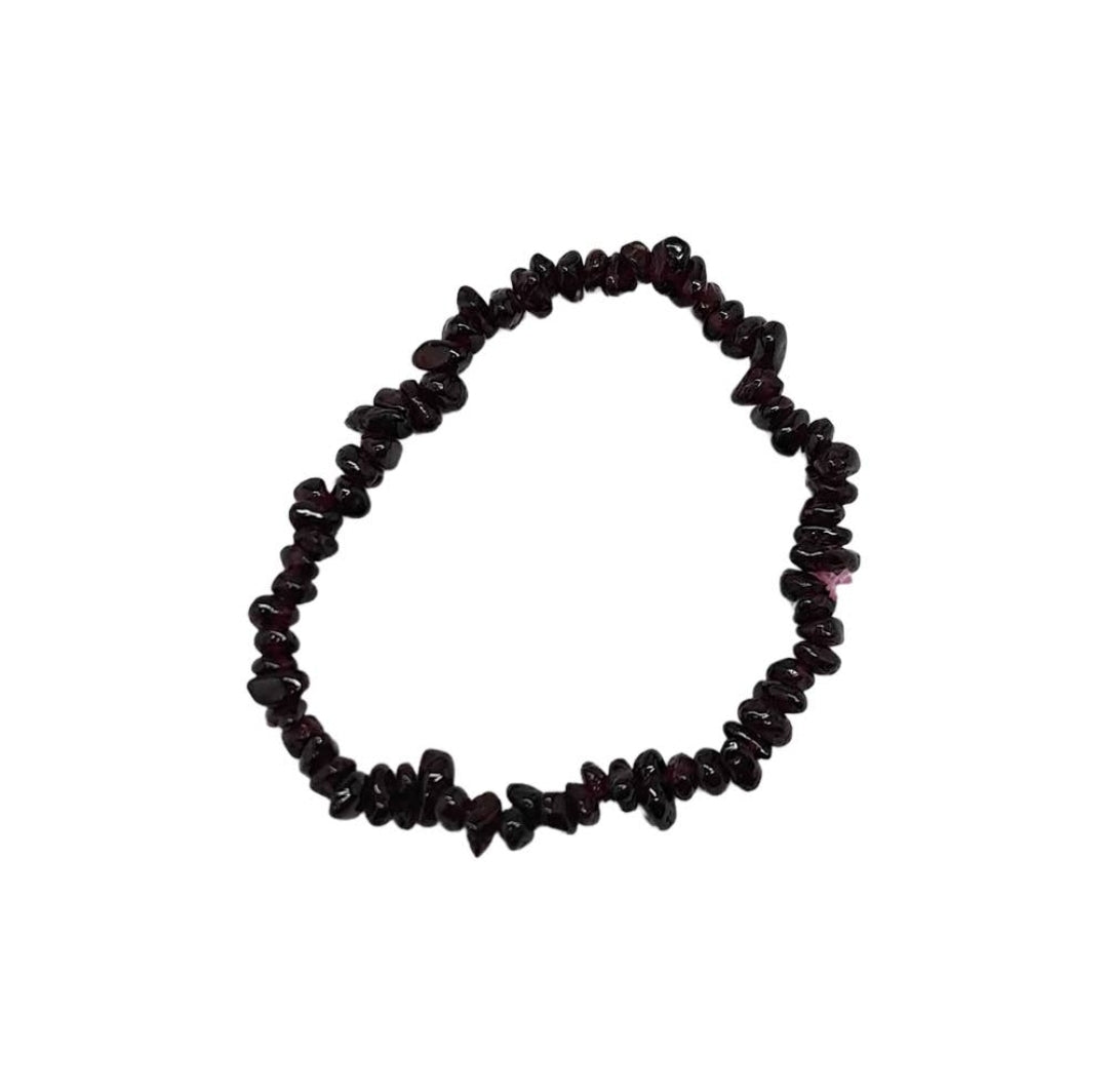 Crystal Chip Bracelet - Green Jade