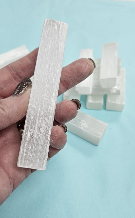 Crystals - Rough Cut - Selenite Sticks/Wands