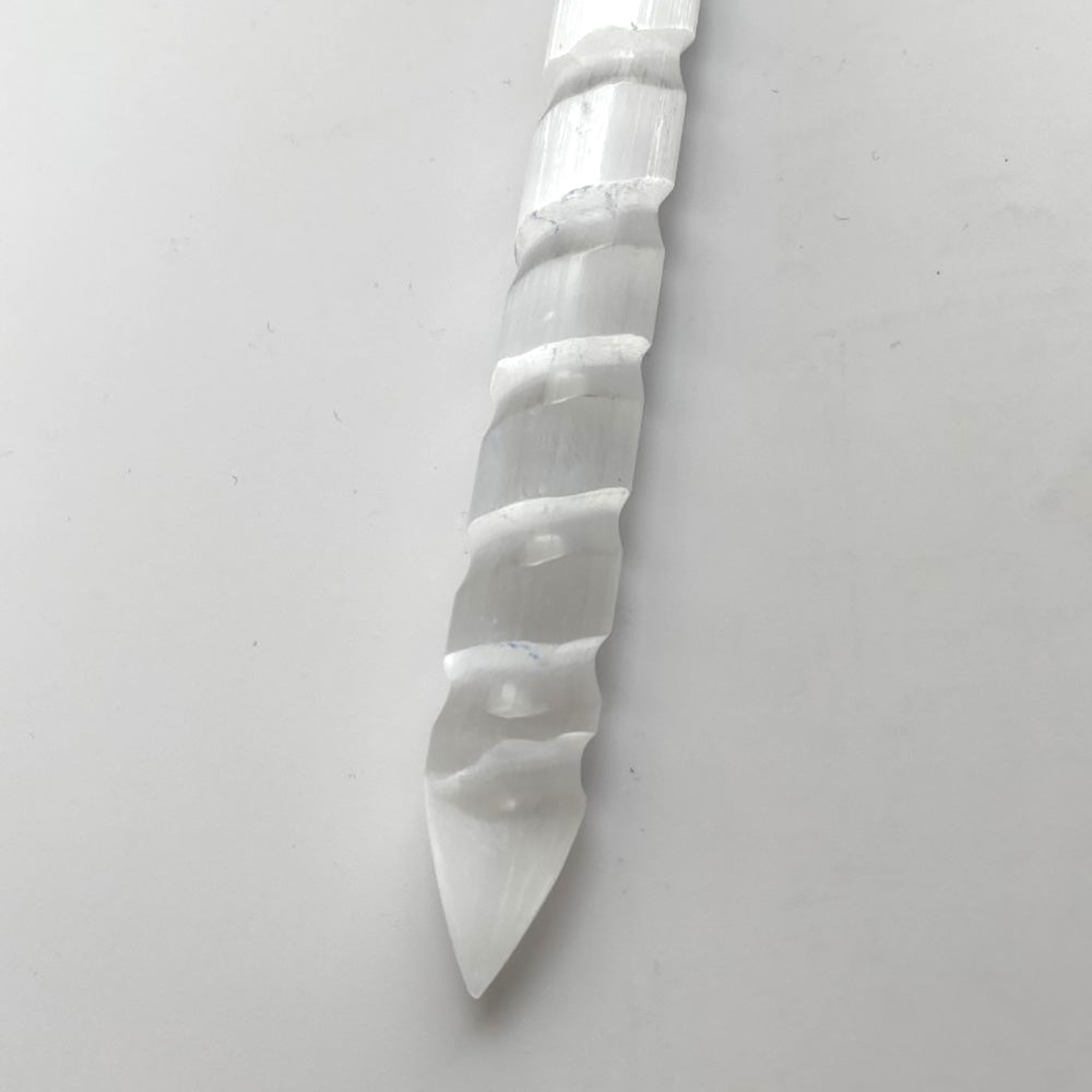 Selenite Crystal Wand