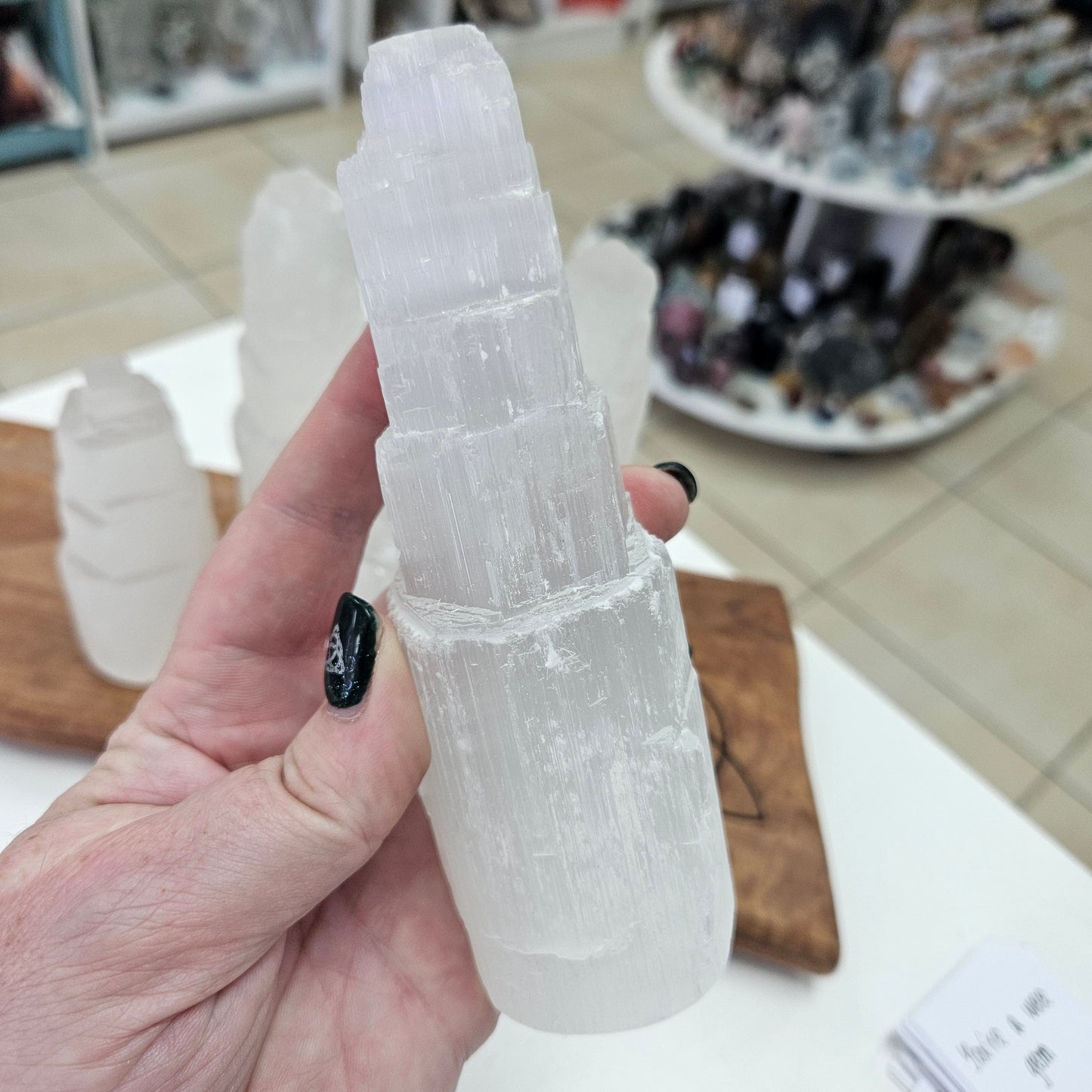 Crystal Tower - Selenite