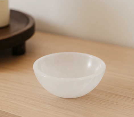 Selenite Crystal Charging Plate / Bowl (various)