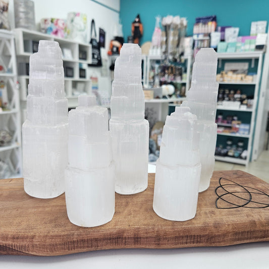 Crystal Tower - Selenite