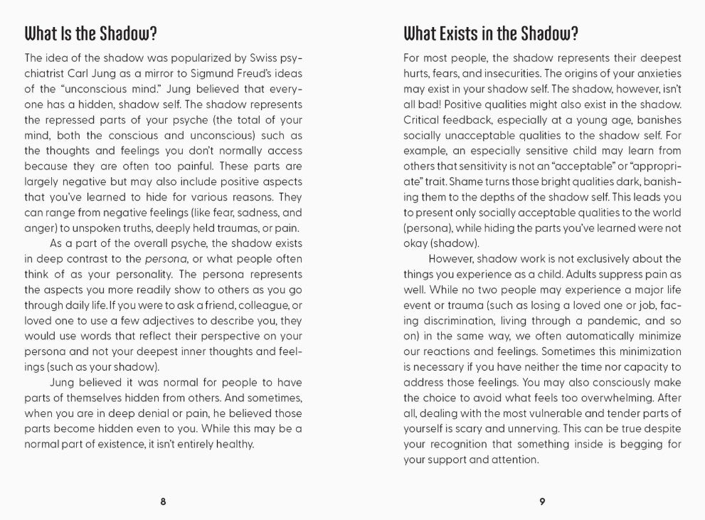 Shadow Work Self-Reflection Deck