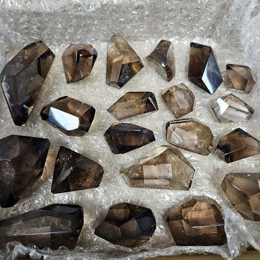 Crystal Carved Freeform - Smoky Quartz
