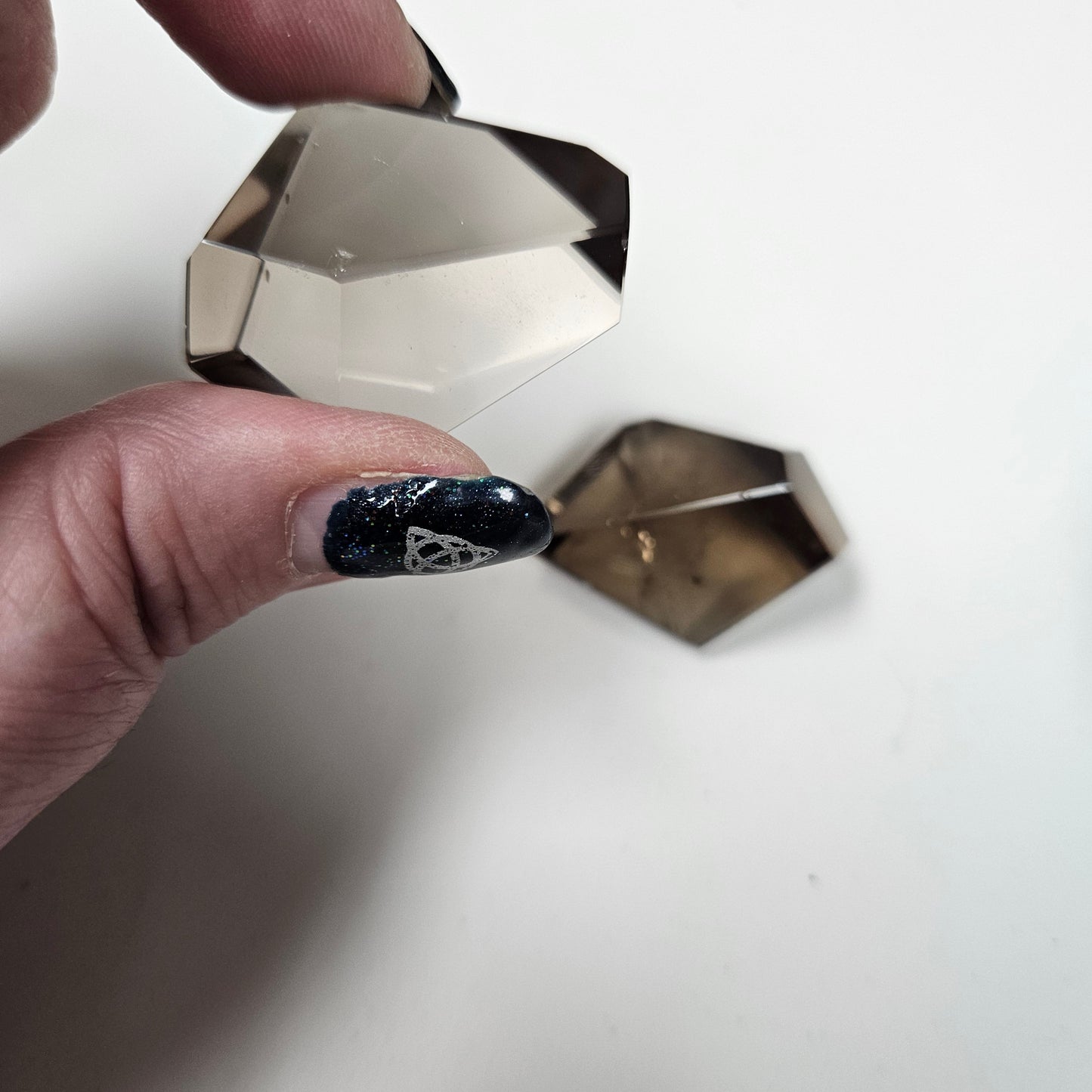 Crystal Carved Freeform - Smoky Quartz