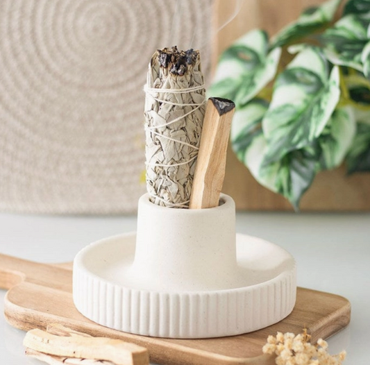 Sage & Palo Santo Holder/Burner