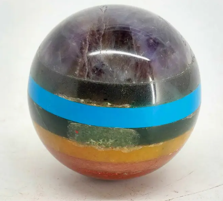 Crystal Sphere - 7 Chakra