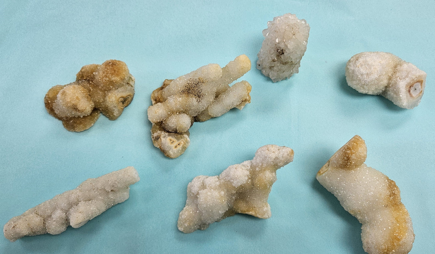 Spirit Quartz Clusters (Stalactite Quartz)