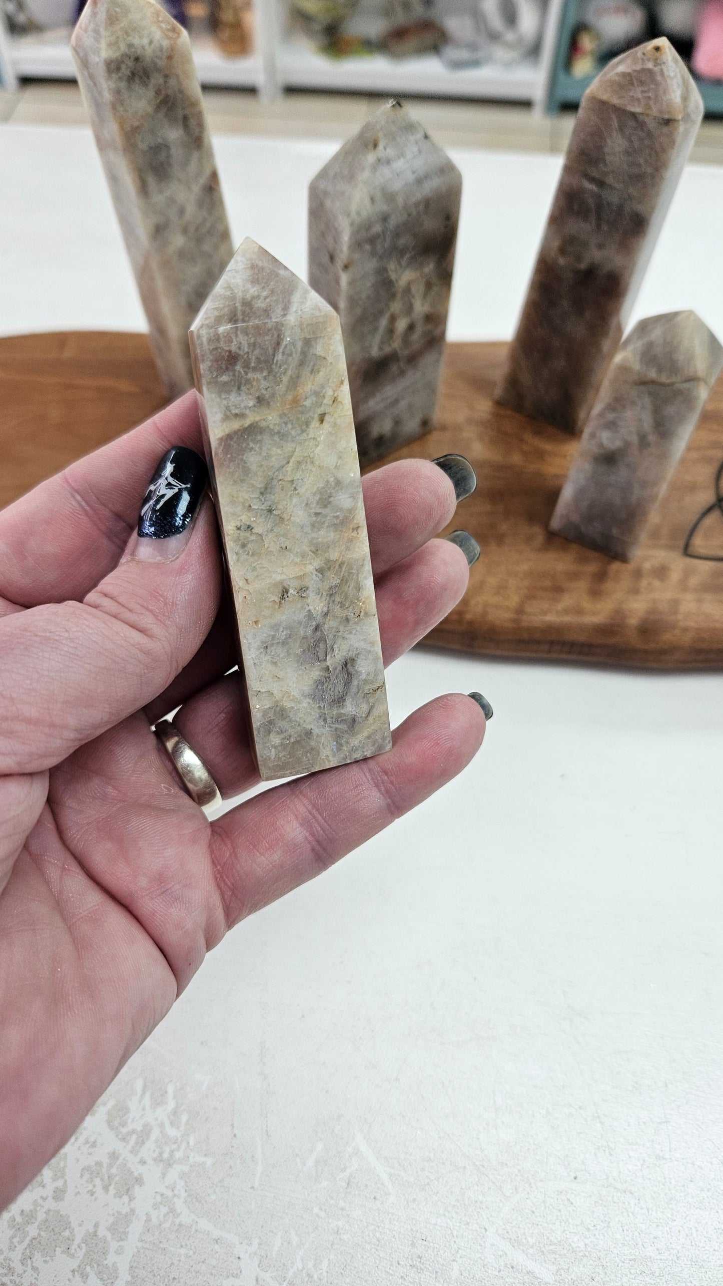 Crystal Tower - Sunstone Moonstone