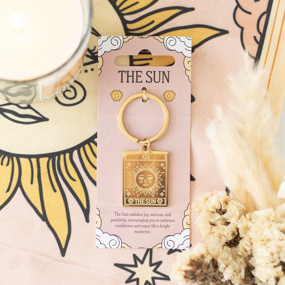 Keyring - Vintage Tarot Inspired