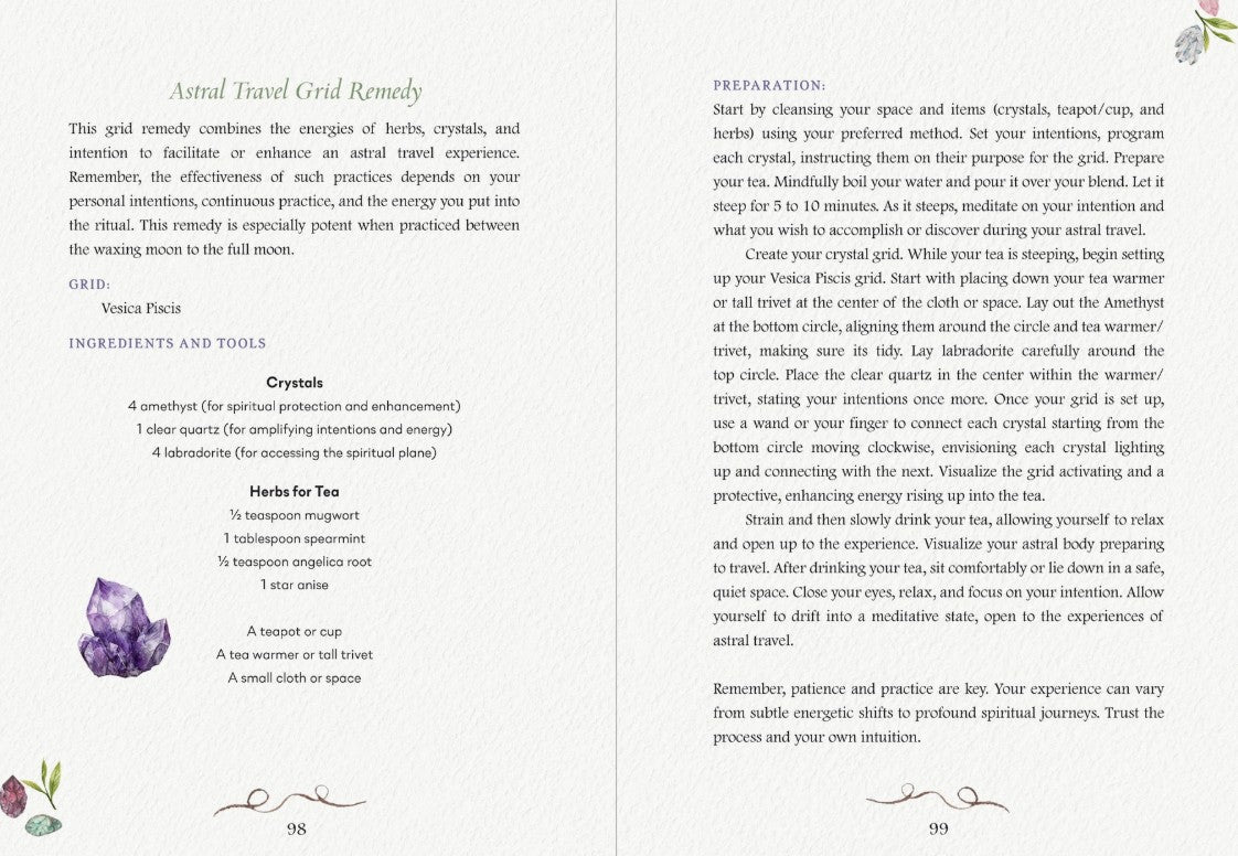 Tea Witch's Crystal Brews