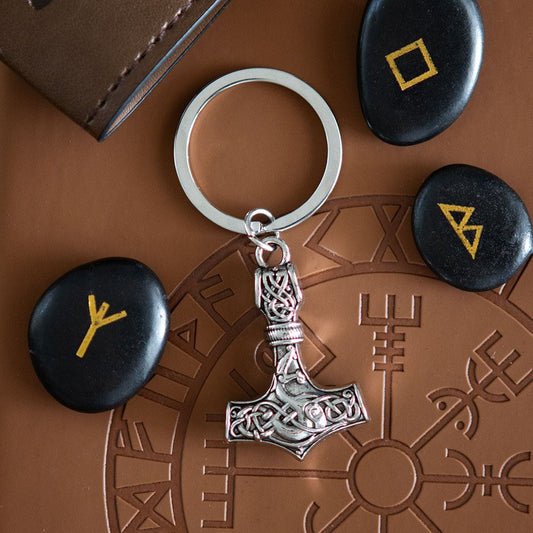 Thor Mjolnir Hammer Keyring