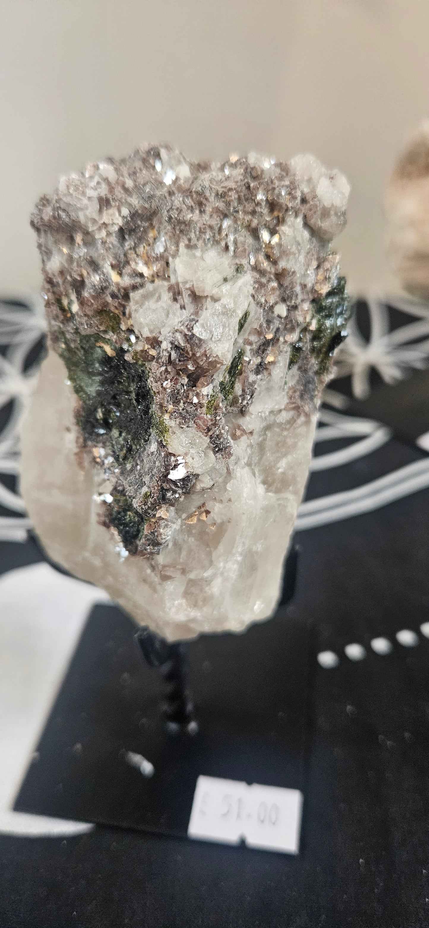 Colourful Tourmaline (various) on Matrix