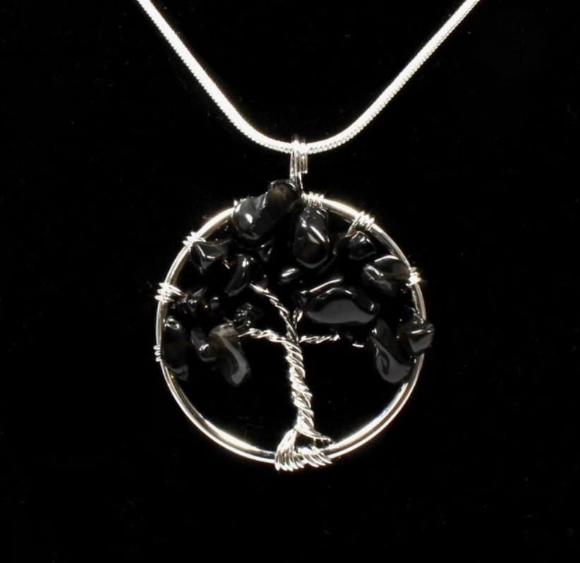 Crystal Pendant - Tree of Life