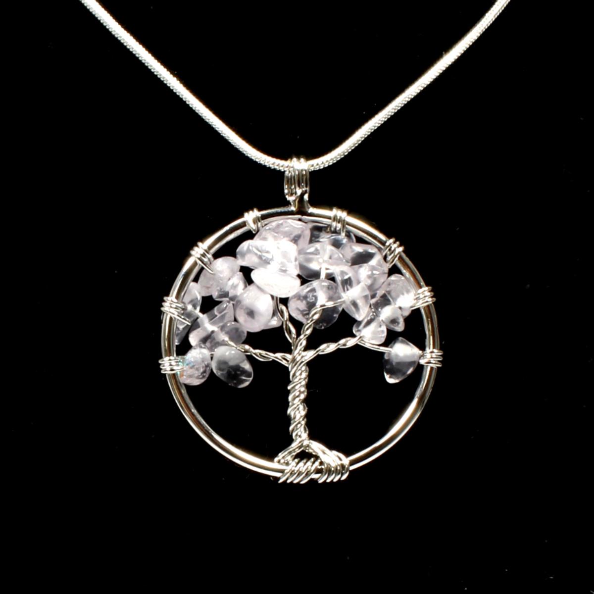 Crystal Pendant - Tree of Life
