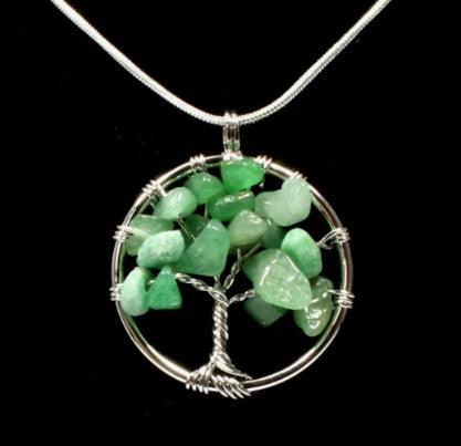 Crystal Pendant - Tree of Life