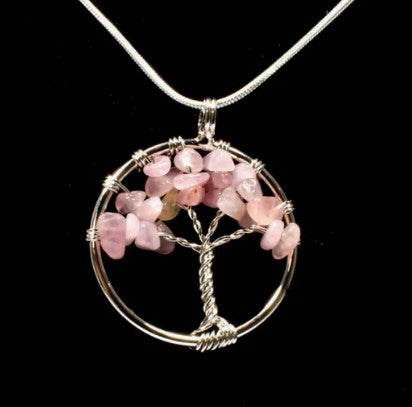 Crystal Pendant - Tree of Life