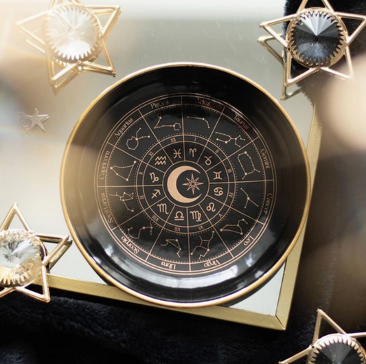 Trinket Dish - Astrology Wheel