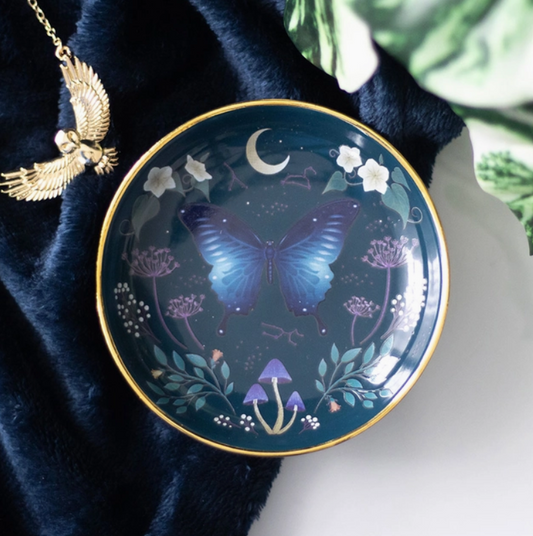 Trinket Dish - Midnight Moth