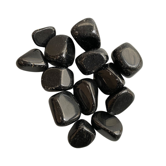 Crystals - Polished Tumble Stones - Black Obsidian