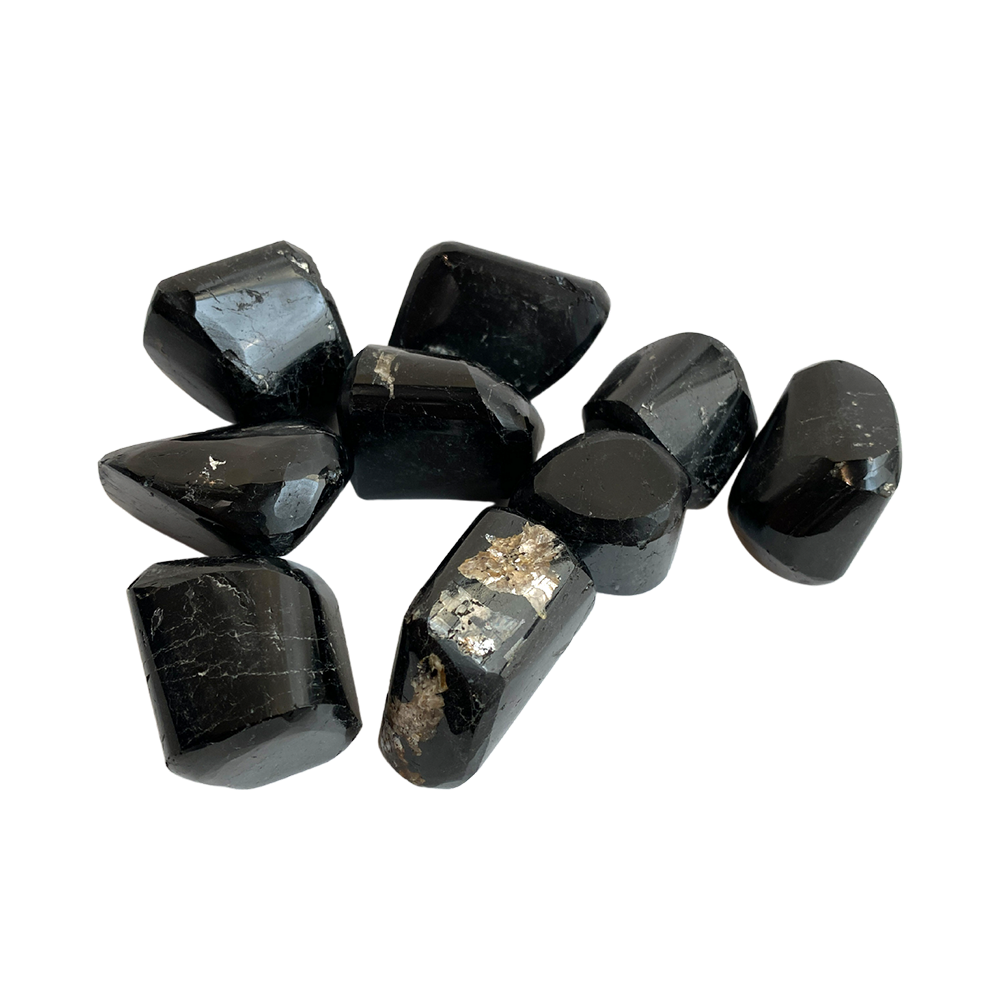 Crystals - Polished Tumble Stones - Black Tourmaline