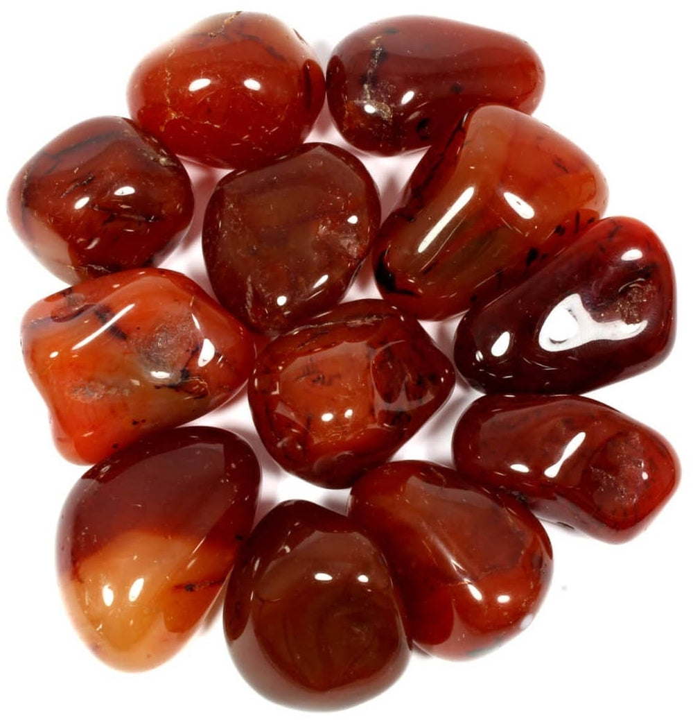 Crystals - Polished Tumble Stones - Carnelian
