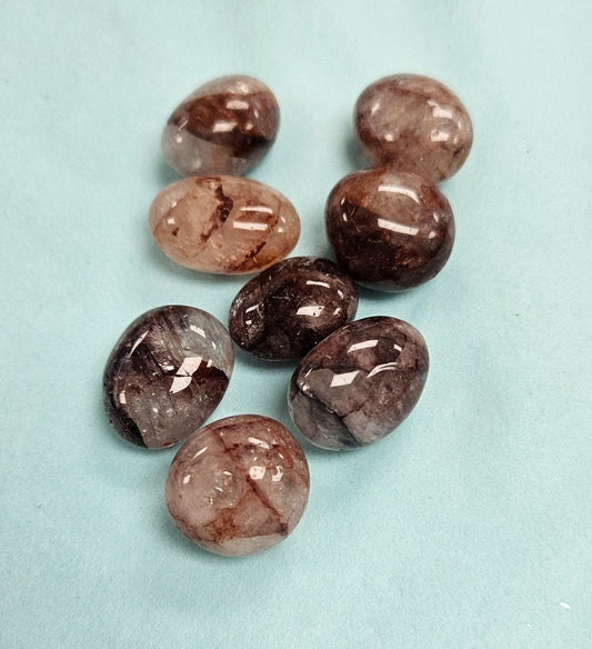 Crystals - Polished Tumble Stones - Fire Quartz