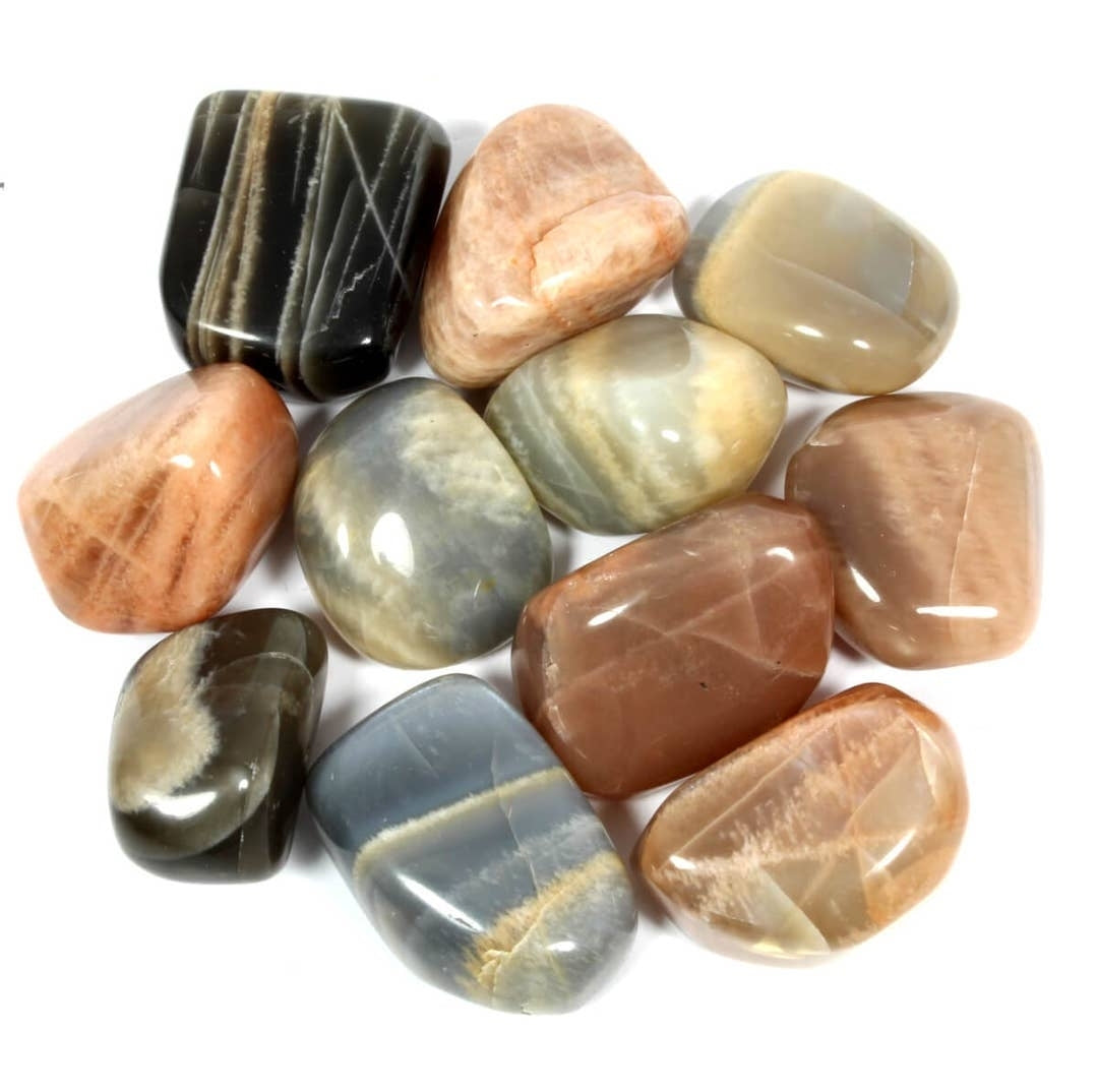 Crystals - Polished Tumble Stones - Moonstone