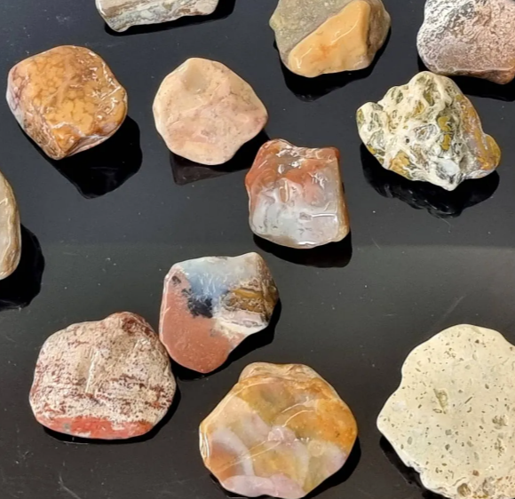Crystals - Polished Tumble Stones - Ocean Jasper