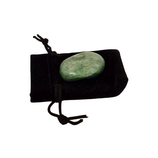 Crystal Worry Stone - Green Aventurine