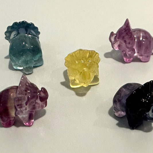 Crystals - Mini Carvings - Rainbow Fluorite