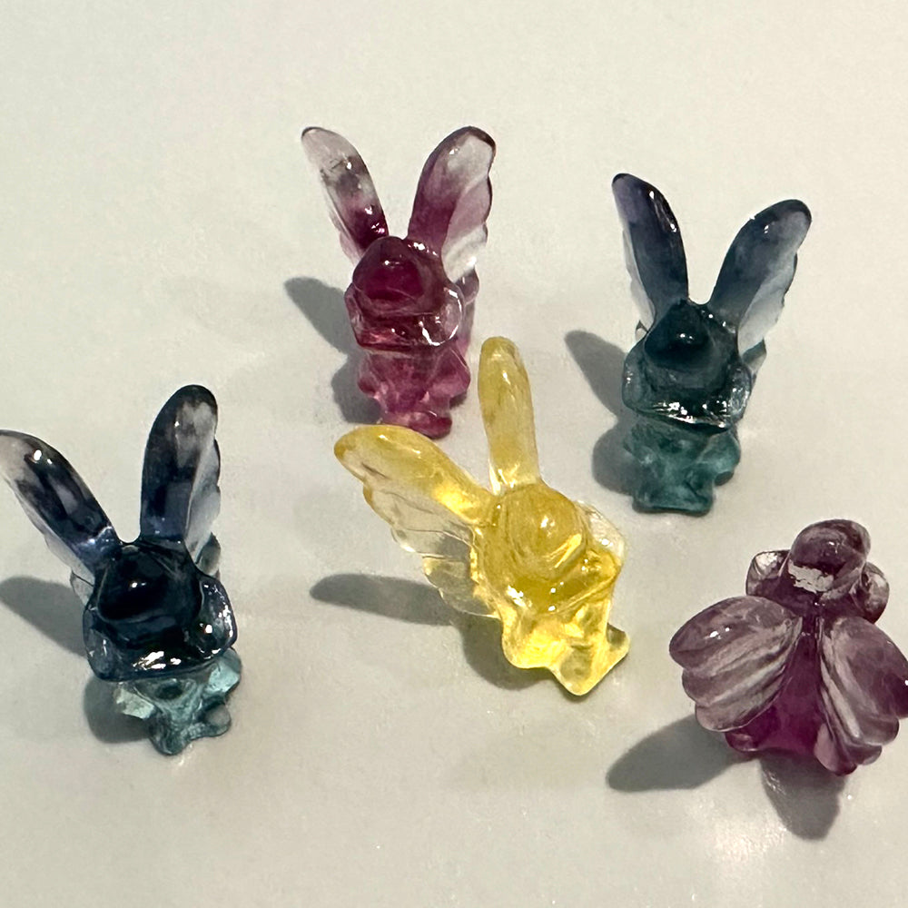 Crystals - Mini Carvings - Rainbow Fluorite