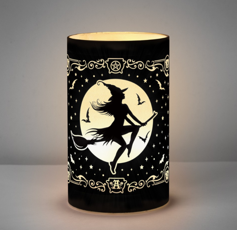Witch by Moonlight - LED Lantern