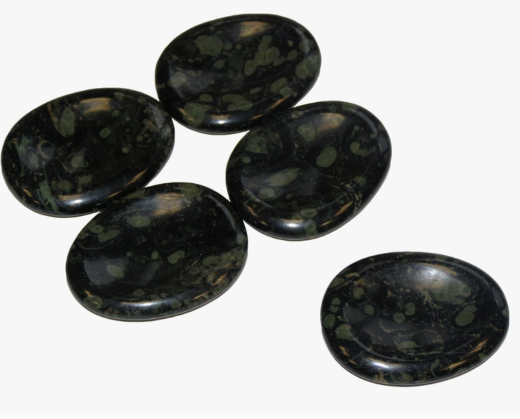 Crystal Worry Stone - Kambaba Jasper
