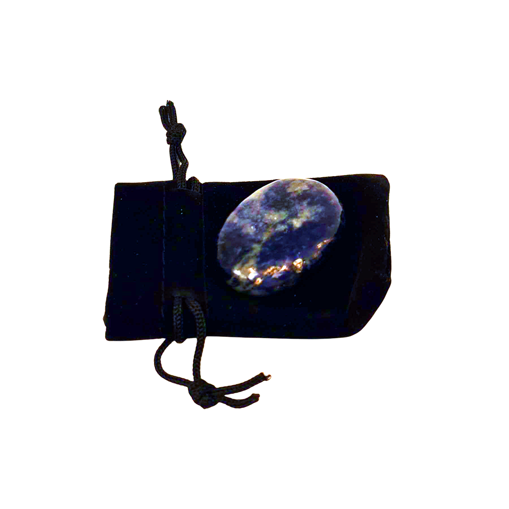 Crystal Worry Stone - Lapis Lazuli