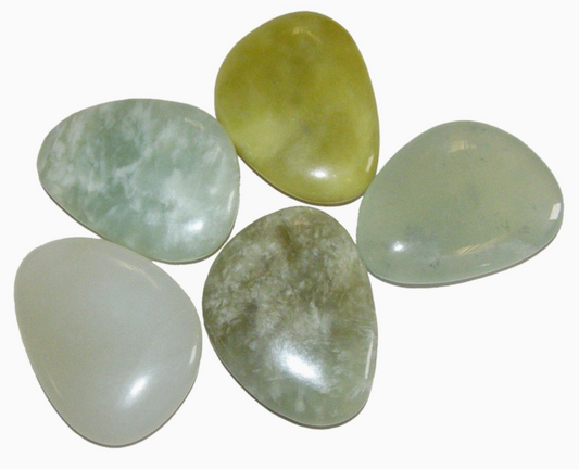 Crystal Worry Stone - New Jade