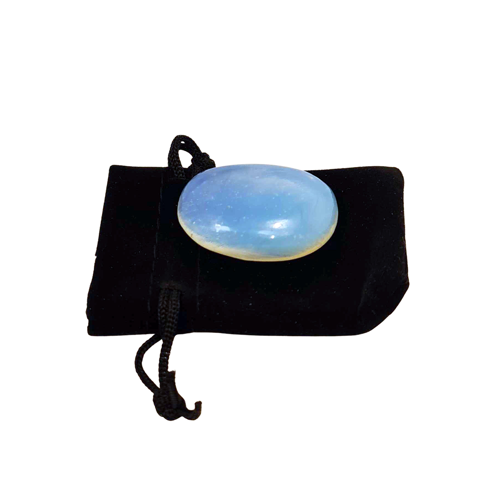 Crystal Worry Stone - Opalite