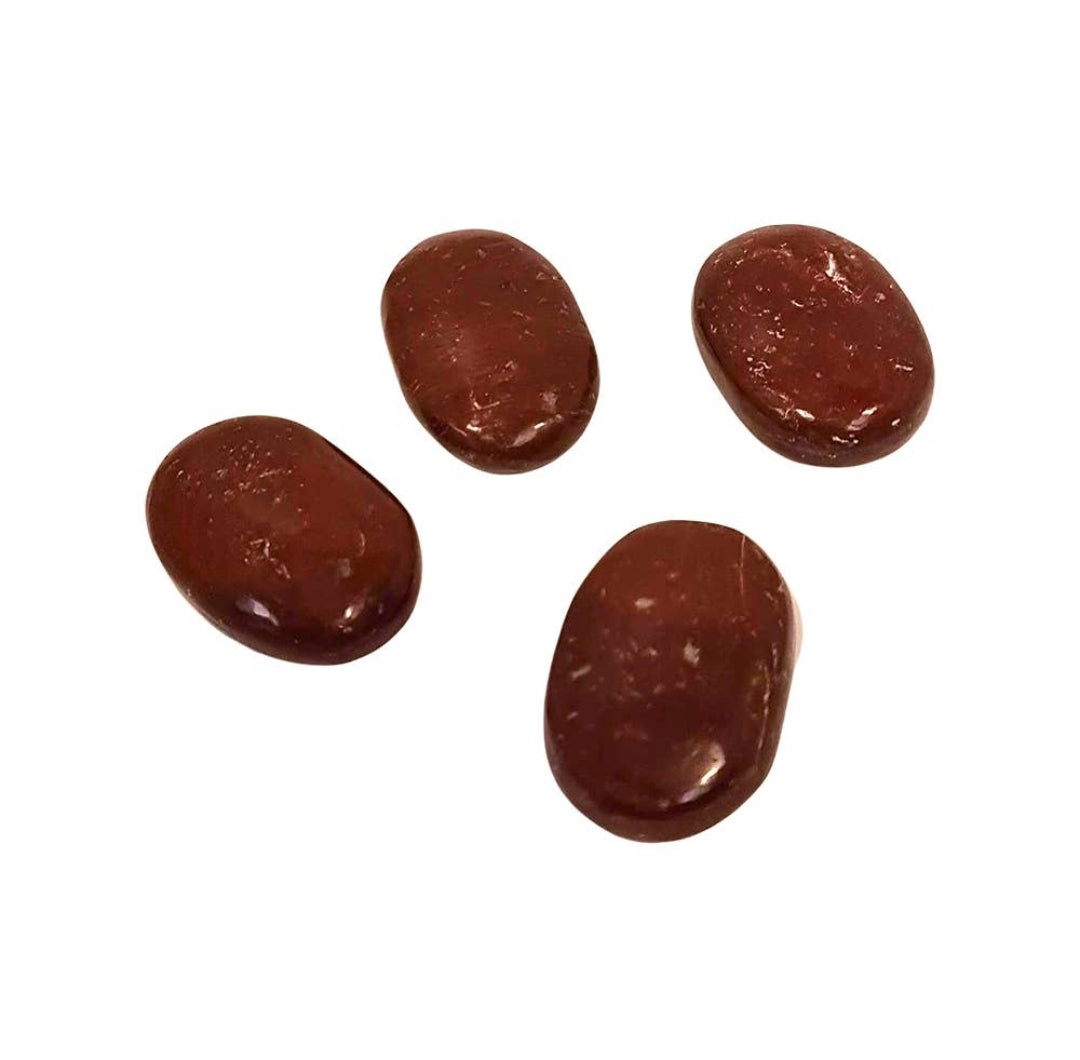 Crystal Worry Stone - Red Jasper