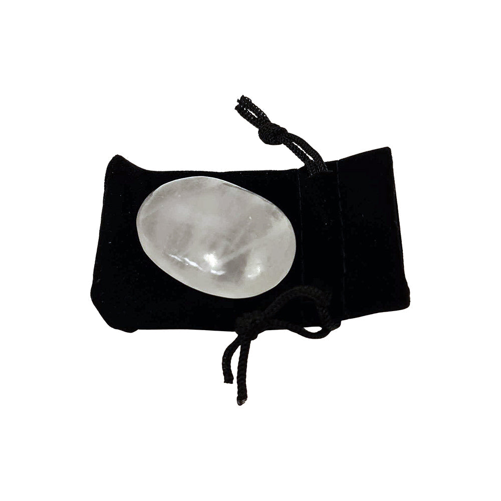 Crystal Worry Stone - Clear Quartz